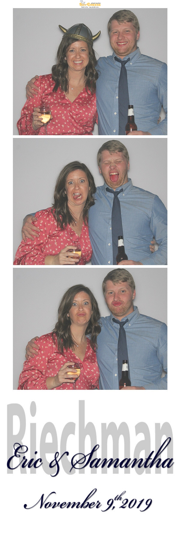 Huster / Riechman Wedding  | View more photos from the event at gallery.saycheesephotobooth.com/u/SayCheesePhotoBooth/Huster-Riechman-Wedding